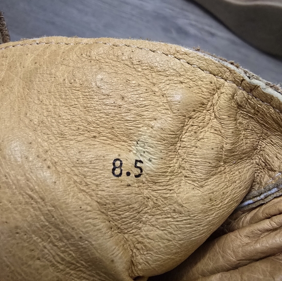 Bed Stu Tan and Cream Ankle Boots - Picture 10 of 11